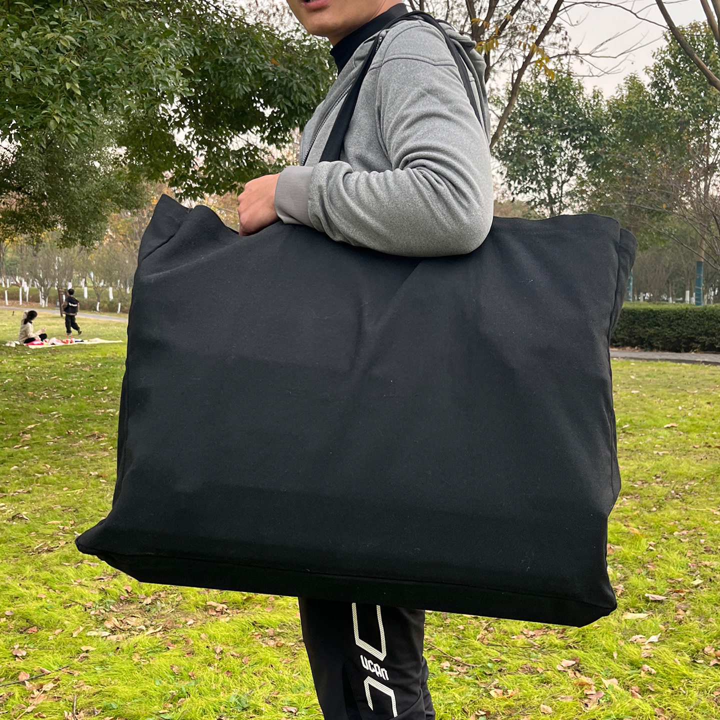 加厚帆布包/结实耐用/超大容量