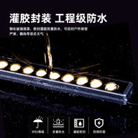 LED wall-washing light 220v, outdoor waterproof building exterior wall light, ancient building light, bridge sign contour lighting light 24v thumbnail 6