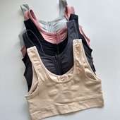 外贸原单运动内衣女防震防下垂跑步健身瑜伽文胸背心式