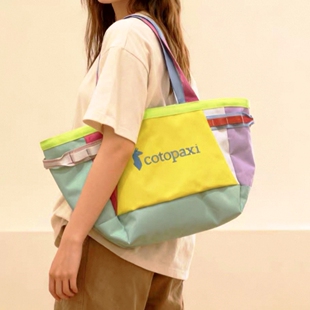 COtopaxi美洲羊驼多巴胺彩色大托特30L单肩手提游泳健身