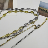 细腰链女设计感复古配饰百搭配连衣裙2025新款 腰带高级感简约 夏季