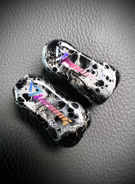 水滴轮握丸 彩绘涂装握丸  纺车轮握丸改装摇臂 刹车2-3