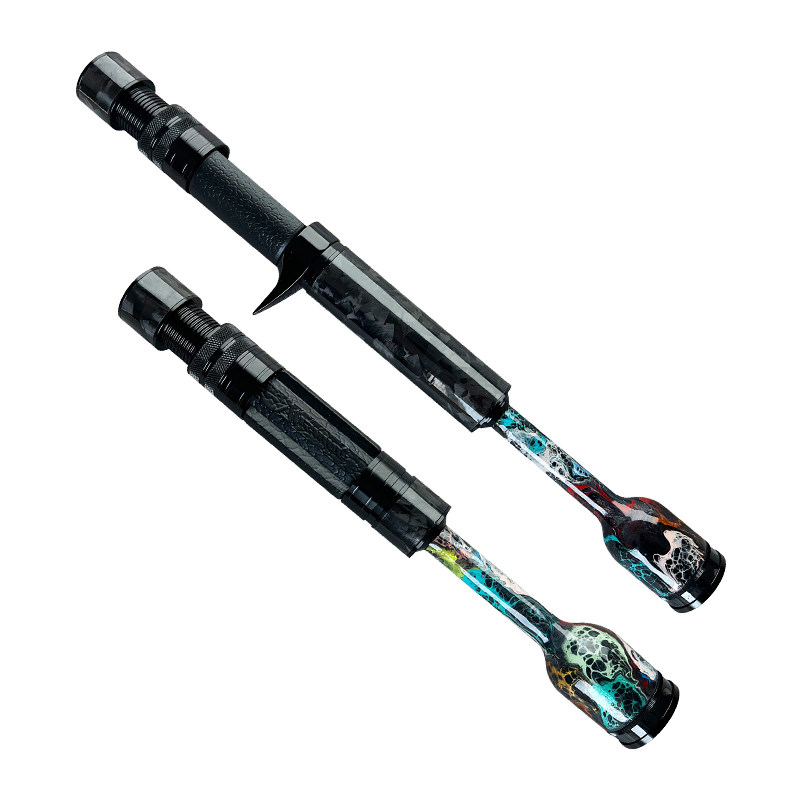 微物路亚竿 冰钓竿 筏钓竿 马口杆 ul软调竿 彩绘涂装手作 568