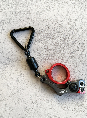 迷你路亚剪刀磁吸带锁铝合金钳剪PE线钳路亚迷你钳剪线器鱼线剪