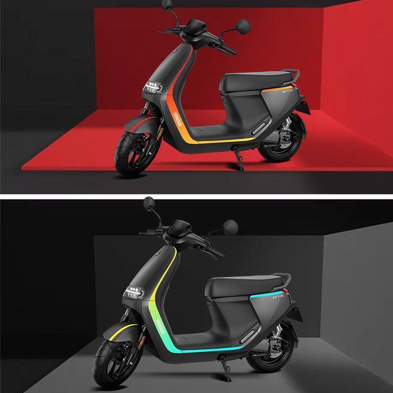 爆款适用于九号e80c/e100/E200电动车拉花贴膜电摩创意个性改新款