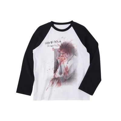 TEAMGEEK朋克乐队插肩袖长袖