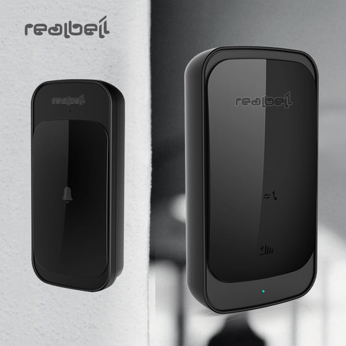 realbell电子门铃无线家用远距离智能触摸一拖二别墅一拖三门玲