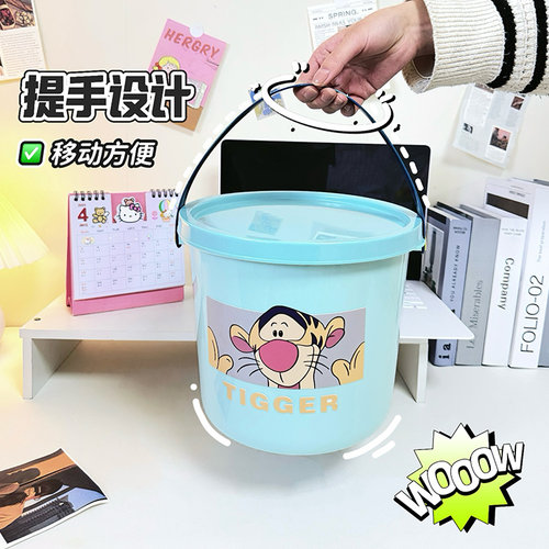 卡通儿童乐高积木收纳桶