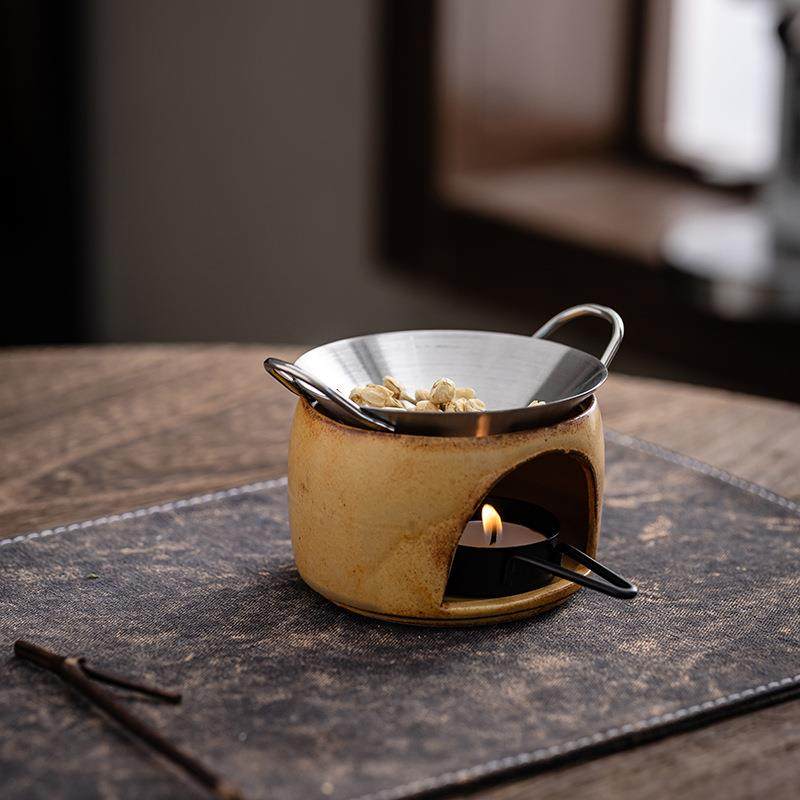 中式器陶瓷可干烧加热香炉薰炉雪烤蜡烛鼠尾草茶卧室家用创意暖炉,家居饰品,香薰炉,淘宝优惠券,粉丝福利购,淘宝优惠卷