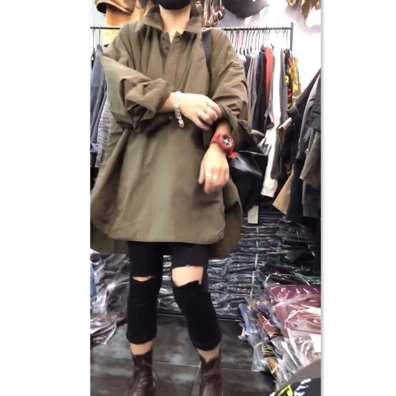 9966大爱美依缘2025冬季新款加棉宽松中长款休闲棉衣显瘦时尚女潮