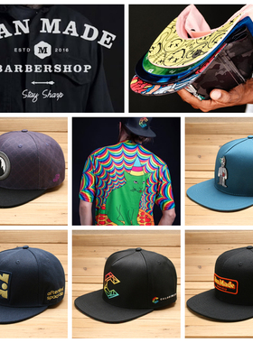 欧美设计独立ins风街拍孤品美式硬顶平檐棒球帽子西海岸snapback