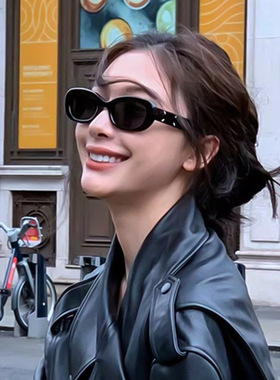 复古猫眼太阳镜高级感辣妹