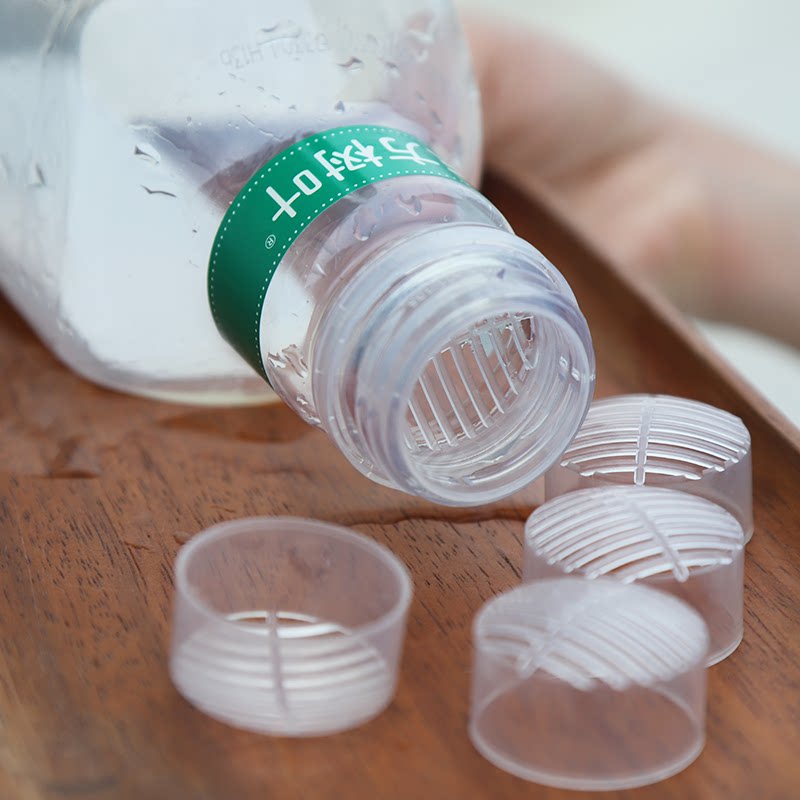 矿泉水瓶口冷泡茶瓶子专用过滤嘴食品级PP材质塑料瓶配件滤芯 - 实物图