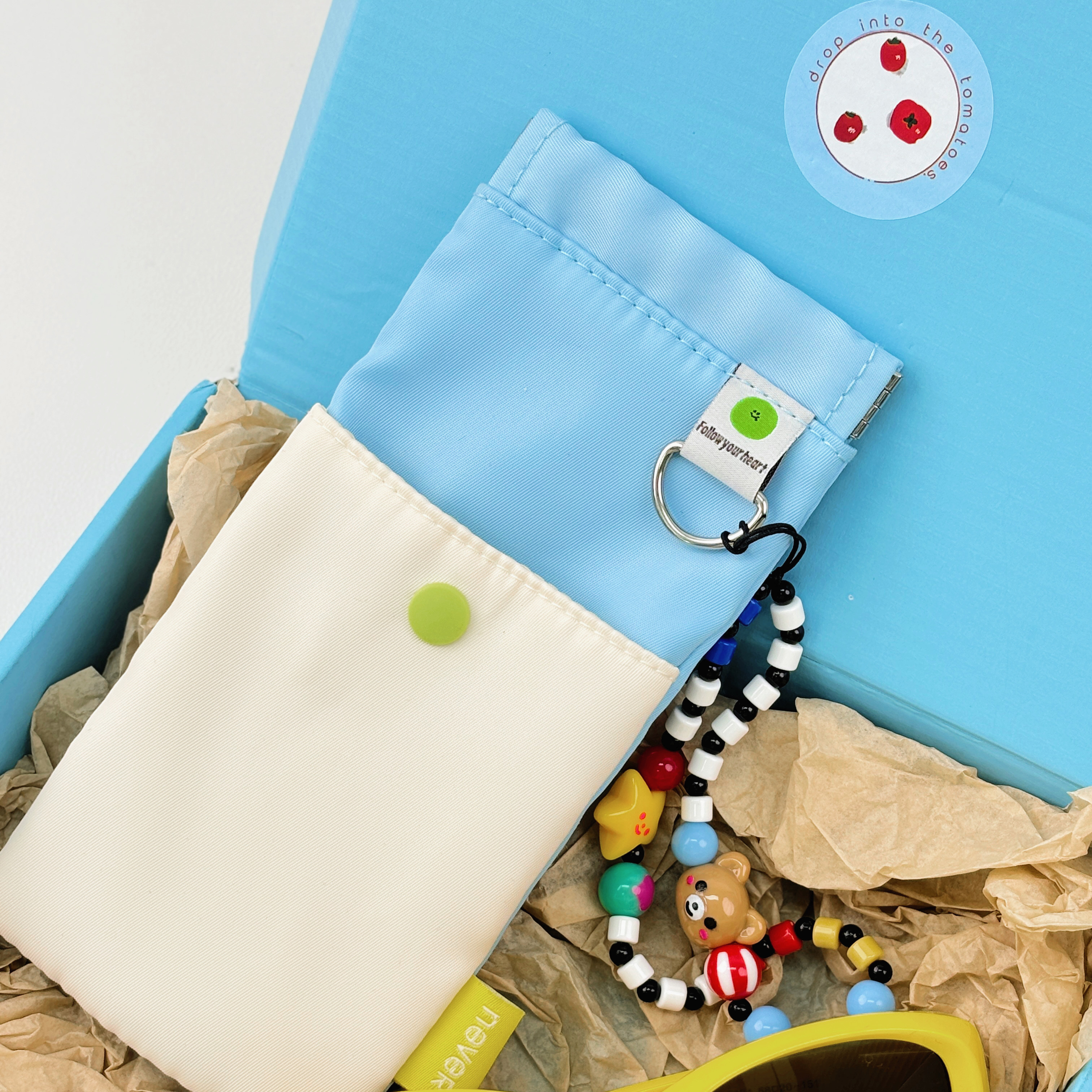 never弹簧口笔袋高颜值收纳包