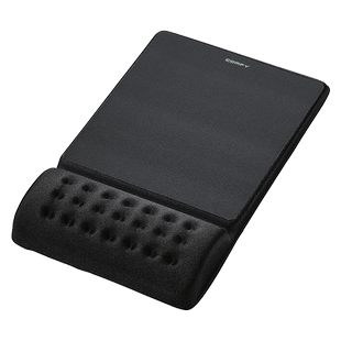 ELECOM手托护腕鼠标垫电脑手腕垫游戏鼠标垫桌面垫子办公室神器