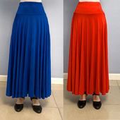 广场舞服装 新款 舞裙中老年半身裙交谊舞大摆裙成人跳舞裙舞蹈裙子