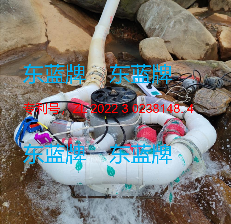 3千瓦6管直击大功率水力发电机220v家用