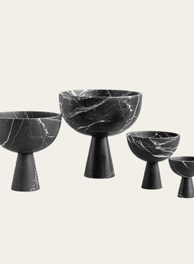 轻奢风桌面装饰摆件高档水果盆