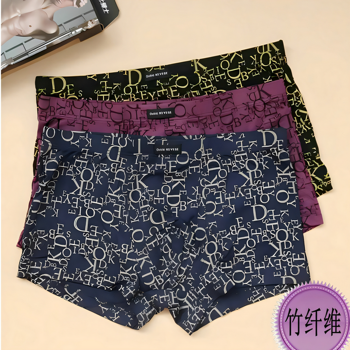 超市杜比骑士抑菌窄边男四角内裤
