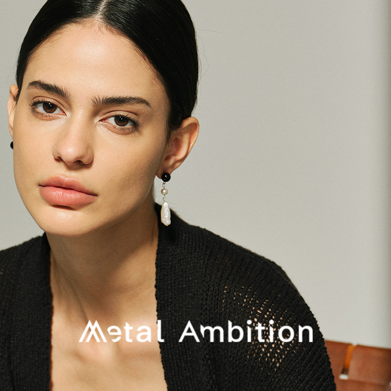 纯银轻奢高级感耳钉耳饰