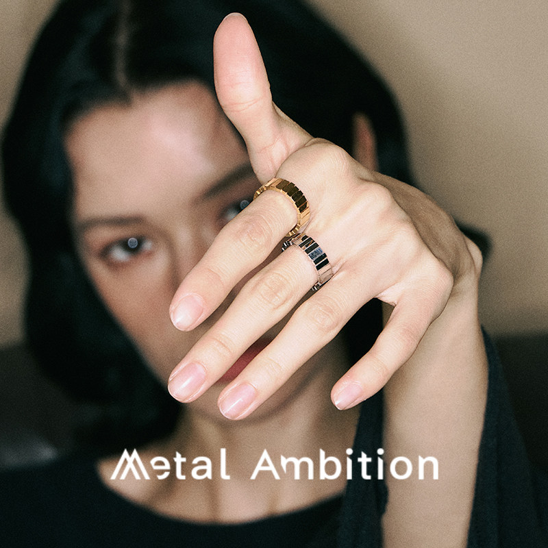 Striped Ring for Women with Niche Design & High-End Feel - Taobao product photo 3