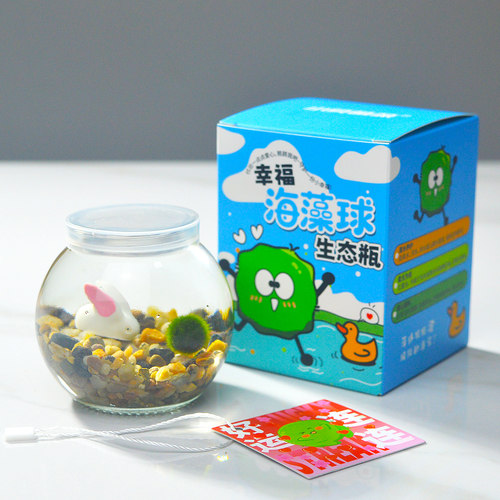 好运连连海藻球微景观解压