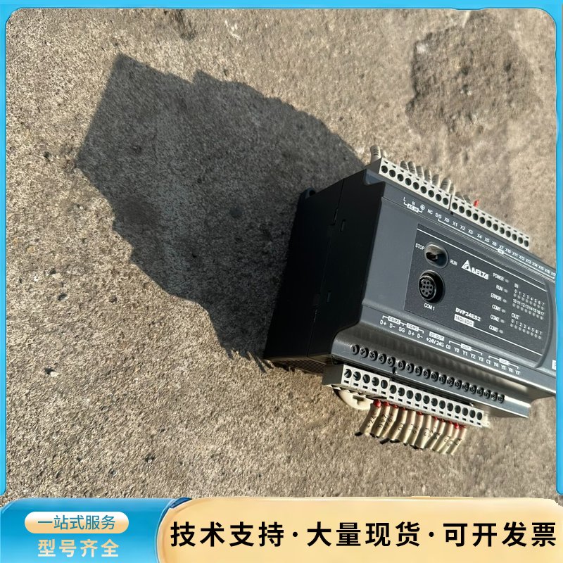 台达PLC DVP24ES200R，拆机件，实物拍摄，成色看询价图片