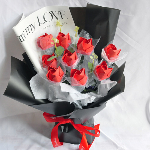 diy材料包手工花束指尖的爱