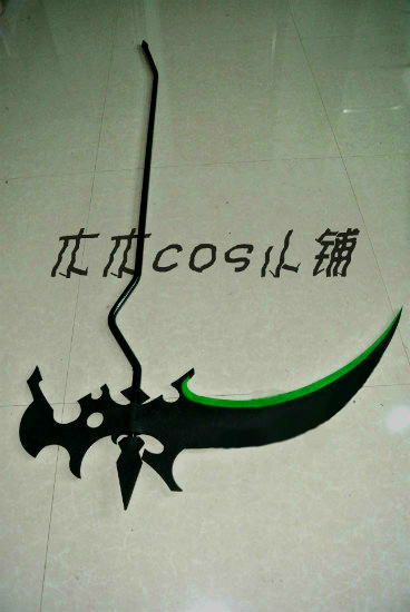 终结的炽天使 柊筱娅 鬼咒装备四廉童子 镰刀 武器 cosplay 道具