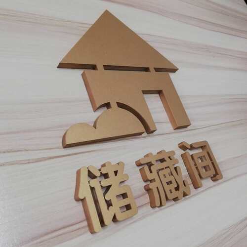 创意储藏室立体定做存放门牌