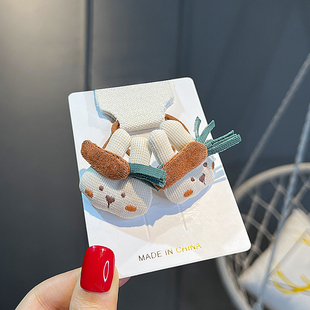 可爱小女孩扎头发头绳韩系秋冬百搭卡通小兔儿童发圈发饰女童头饰