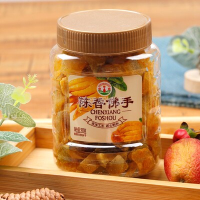绿香园佛手果干清凉润喉潮汕特产