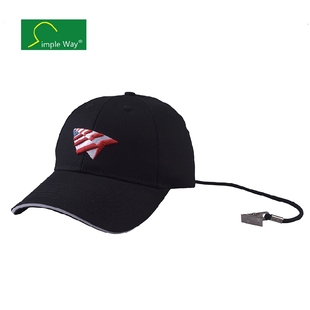 男款女防风绳防风带帽子棒球帽帆船出海钓鱼海边遮阳防晒夏季休闲