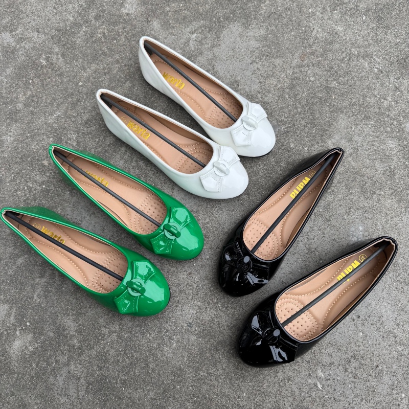 外贸欧美大码鞋新款舒适蛋卷鞋浅口软底船鞋芭蕾舞平底单鞋瓢鞋