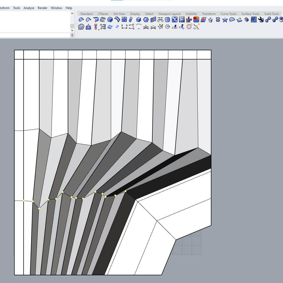 NomSubDTools 犀牛rhino 细分建模辅助插件