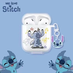 史迪仔无线蓝牙耳机女生款可爱超长续航适用苹果华为oppo小米VIVO