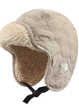 飞行员雷锋帽男女冬季加厚羊羔毛双面戴护耳帽户外滑雪骑车保暖帽