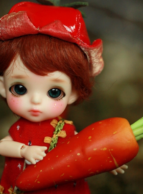 小魔菇BJD  T.berry 1/12white Lati 12分现货树脂送手型关节娃娃