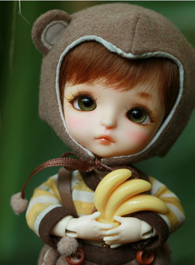 小魔菇BJD Haru 8分Lati 现货树脂送手型Flynn关节娃娃生日礼物