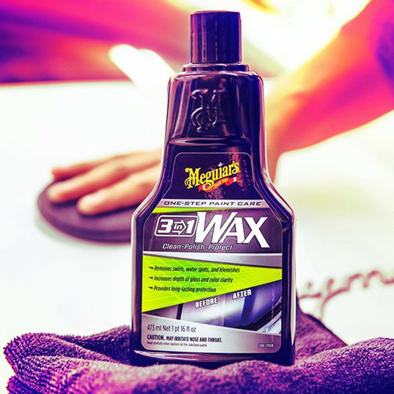 美光 抛光蜡三合一汽车养护蜡上光镜面 去污上光 通用进口g191016