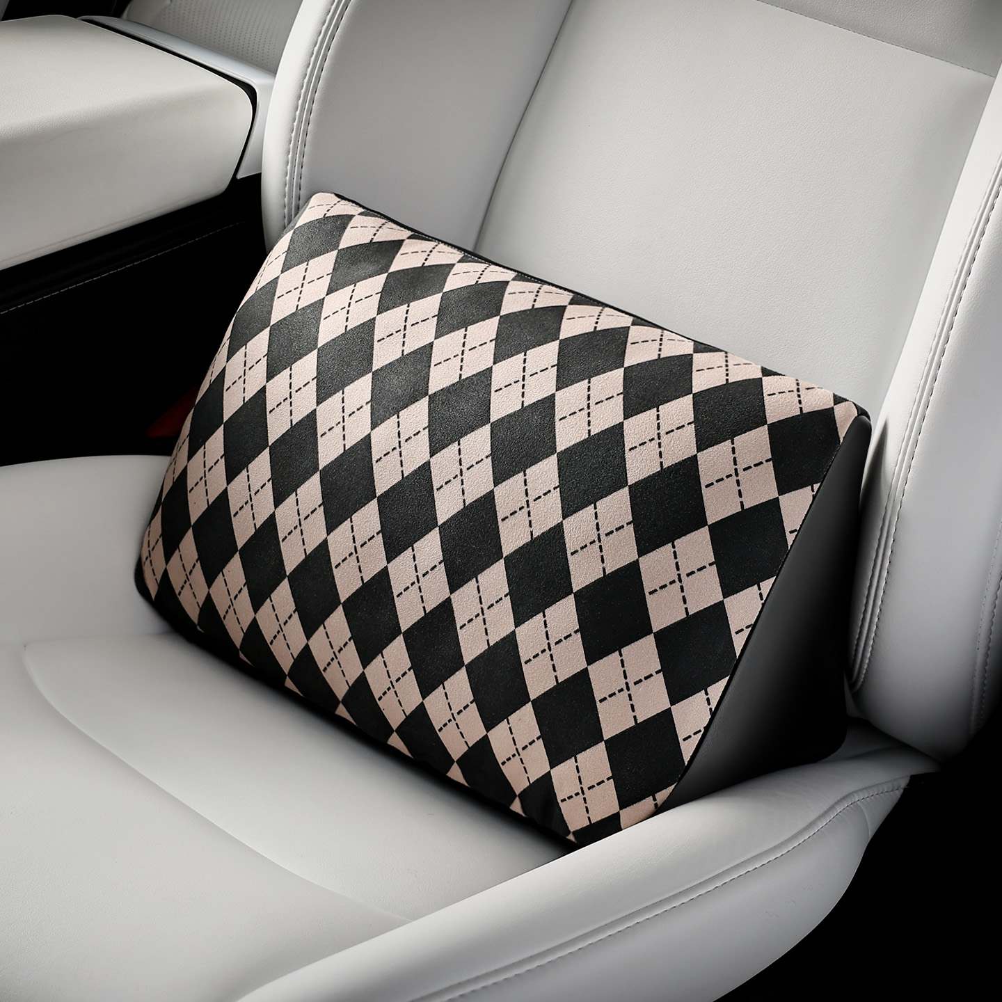 菱格汽车腰靠车用靠背腰托多功能车载尾椎垫护腰靠垫车内实用好物