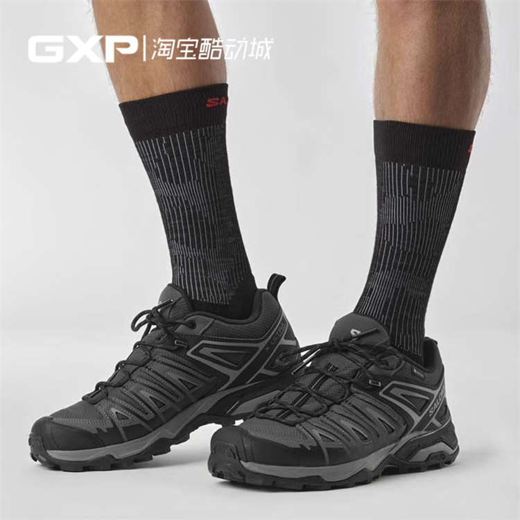 SALOMON x ULTRA PIONEER GTX 黑武士墨黑防滑防水户外登山徒步鞋