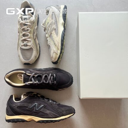 NEW BALANCE x AURALEE 204L 米深棕男女低帮复古生活休闲运动鞋
