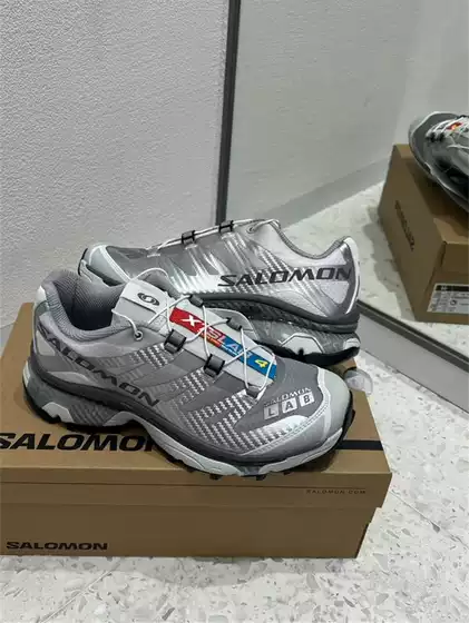 Salomon Xt-4 Salomon Og Retro Liquid Silver Functional Outdoor Sports and Leisure Running Shoes 475684