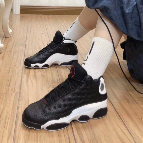 AirJordan13反转黑白熊猫球鞋