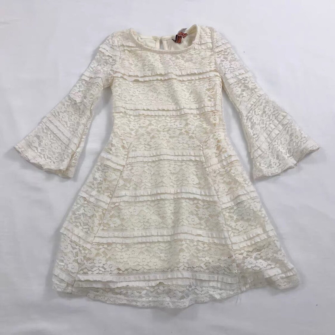 4-16岁外贸童装澳系女宝女童蕾丝喇叭袖气质宫廷风连衣裙,童装/婴儿装/亲子装,连衣裙,淘宝优惠券,粉丝福利购,淘宝优惠卷