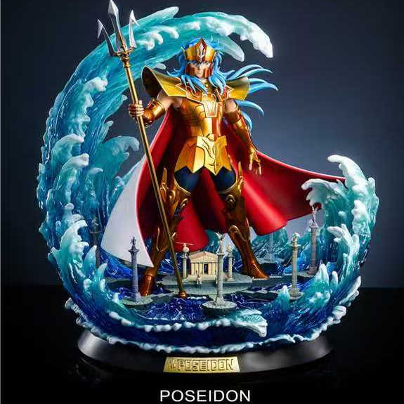 【仅展示】无限实验室 集美殿堂  海斗士系列 海皇 波塞冬 雕像