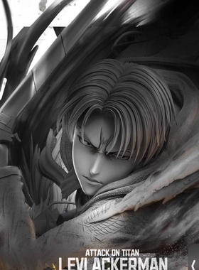 【先行】无限实验室 ThreeArtisan×进击的巨人 利威尔阿尔曼雕像