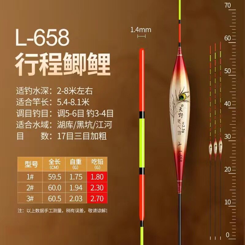 黄金眼黑坑加长芦苇鱼漂鲫鱼大物