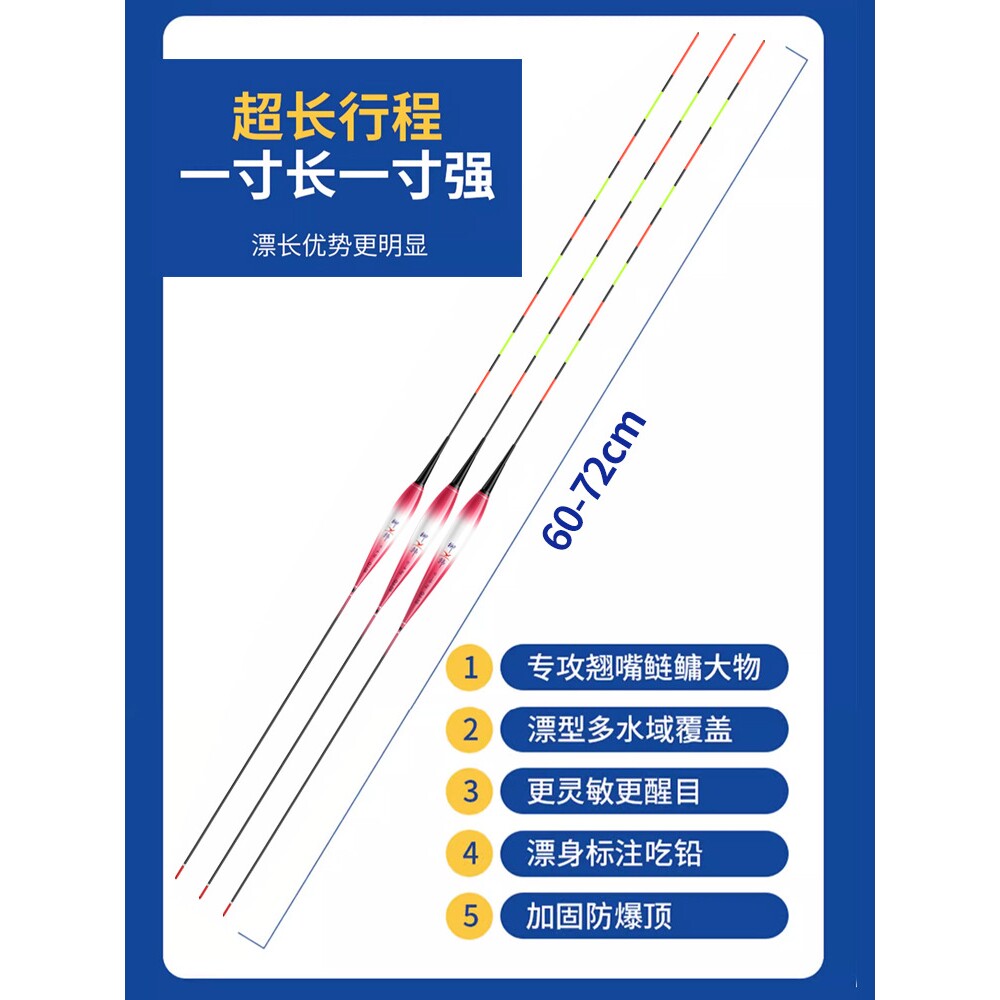黄金眼翘嘴行程夜光漂鱼漂大物漂